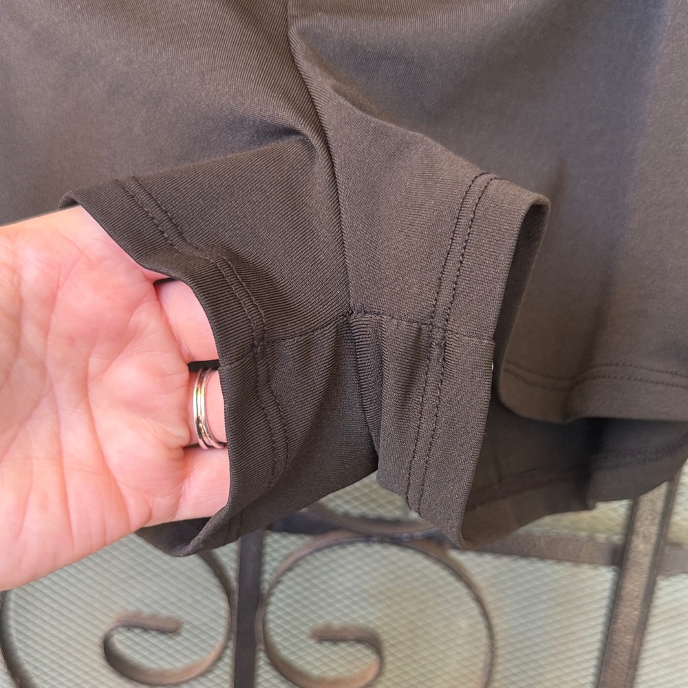 NWOT Foxblood Pencil Skort with Side Slit - Picture 5 of 6